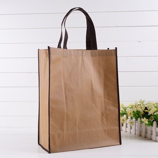 1 Pcs Eco Bag 2 Colors Expandable Reusable Shopping Tote Handbag Non-woven Loop Packaging bag ecobag
