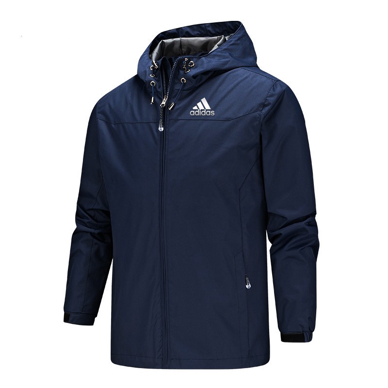 AD Unisex jacket hooded jacket waterproof and windproof jacket sports casual couple windbreaker
