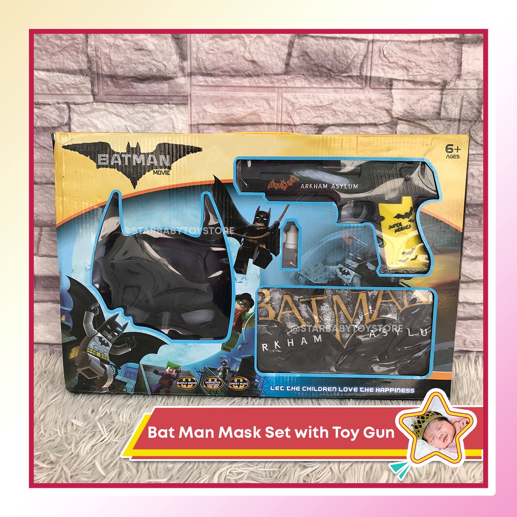 Star Baby Batman Mask with Toy Shooter Kids Toy Set | Shopee Philippines