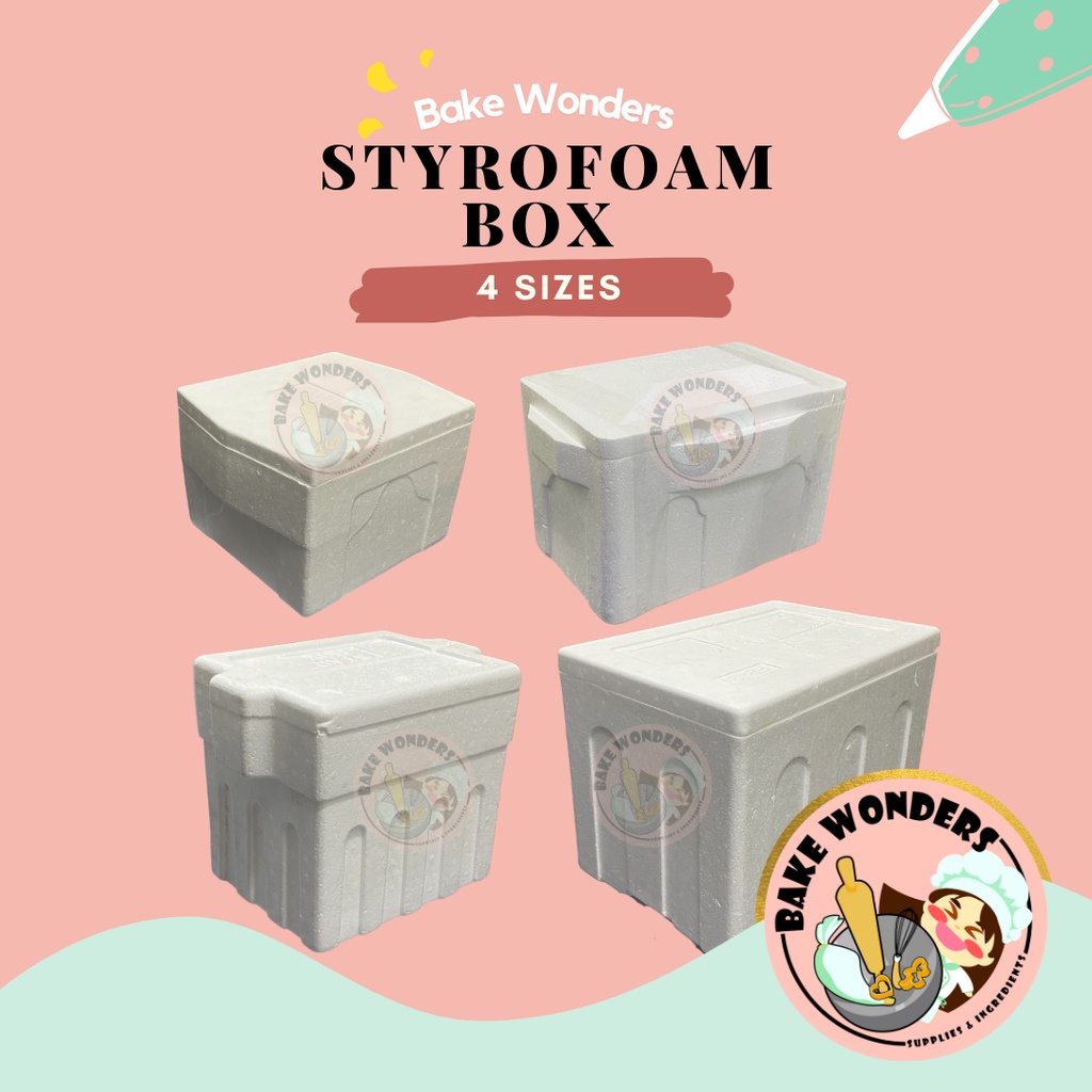 Styrofoam Box Only/ Styrofoam Box/ Ice Box/ Small Styrofoam Box/ Large ...