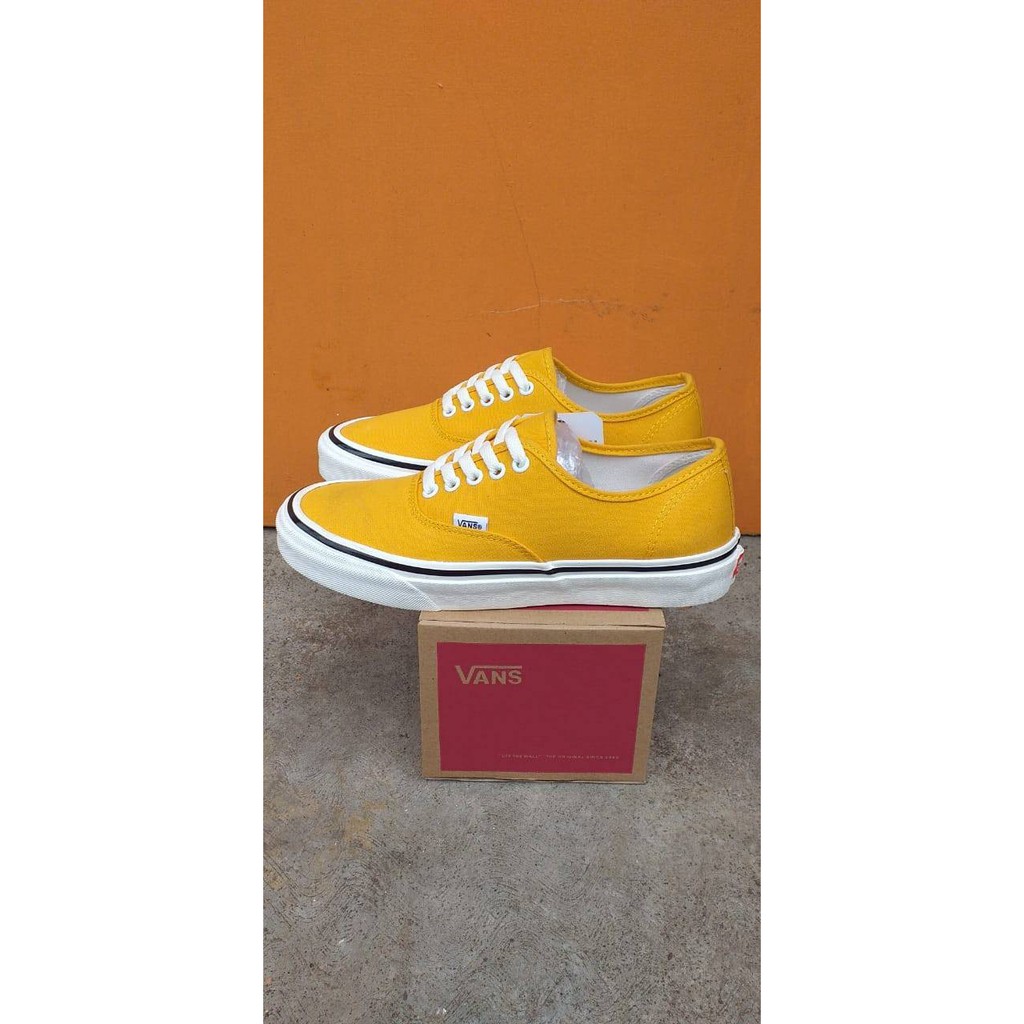 vans authentic sunflower