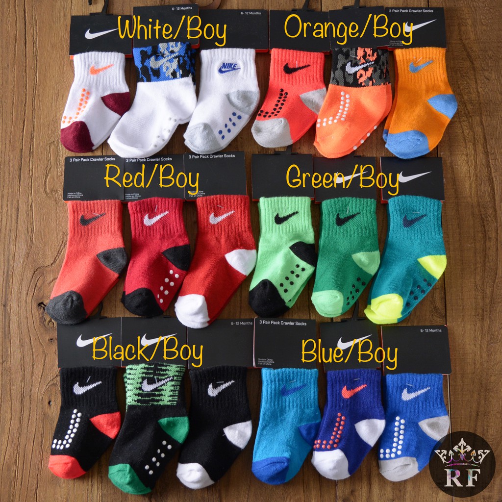 baby boy nike socks