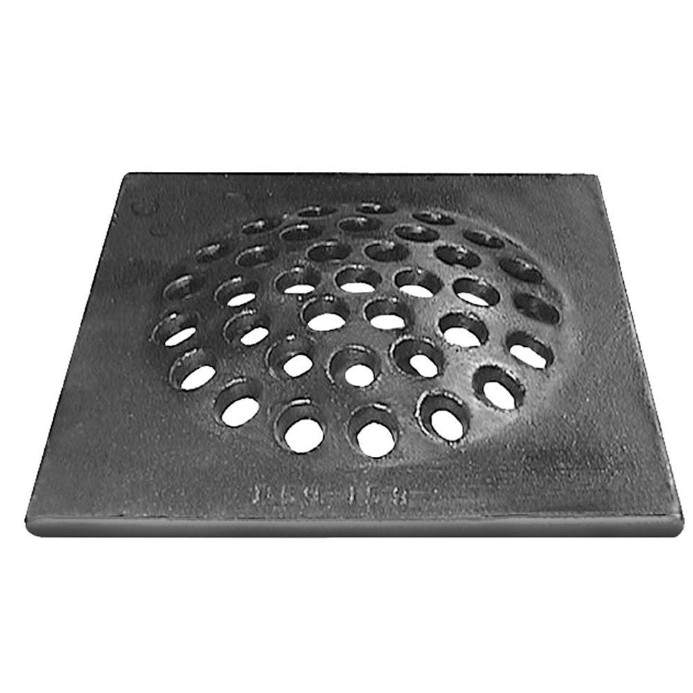 cast iron floor drain strainer