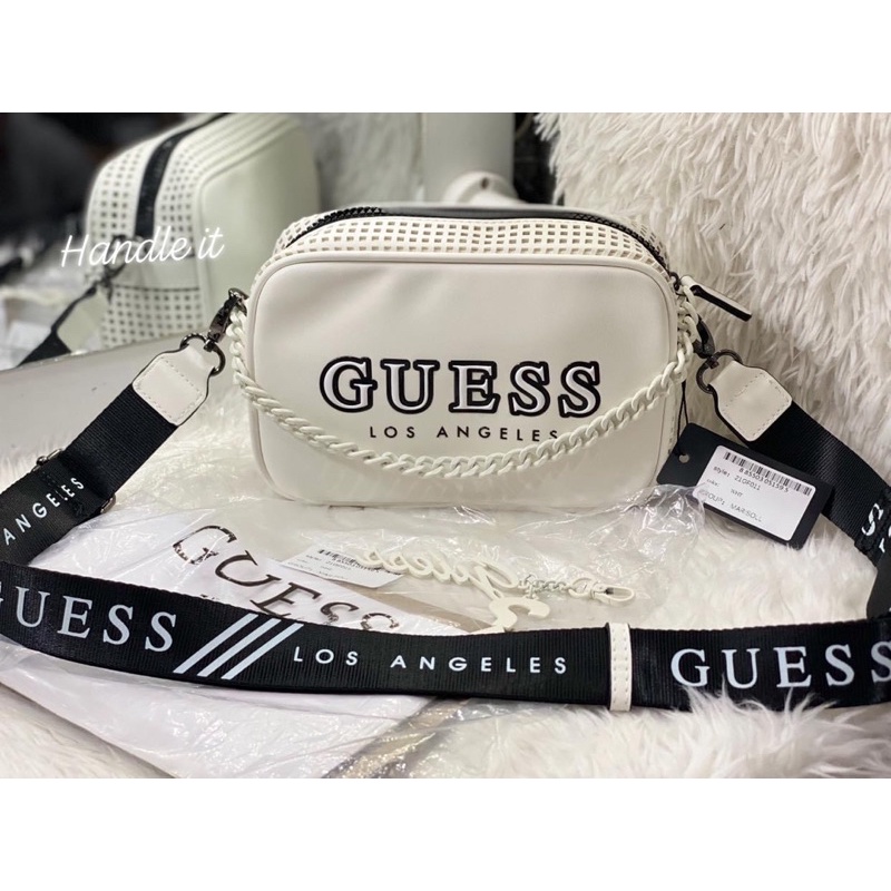 guess los angeles crossbody bag