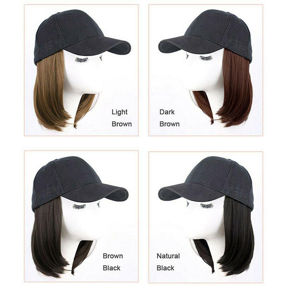 baseball cap short hair