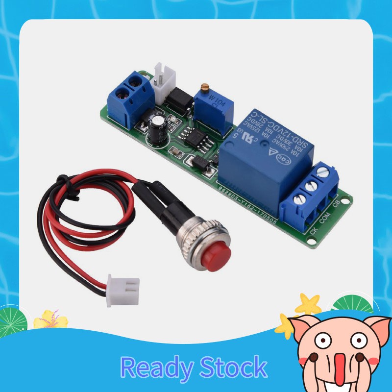 Programmable Multi-Time Range Delay Time Cycle Timer Relay Trigger Switch Module