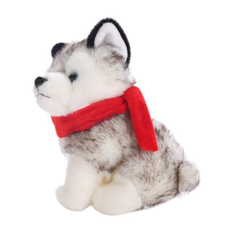 red husky plush