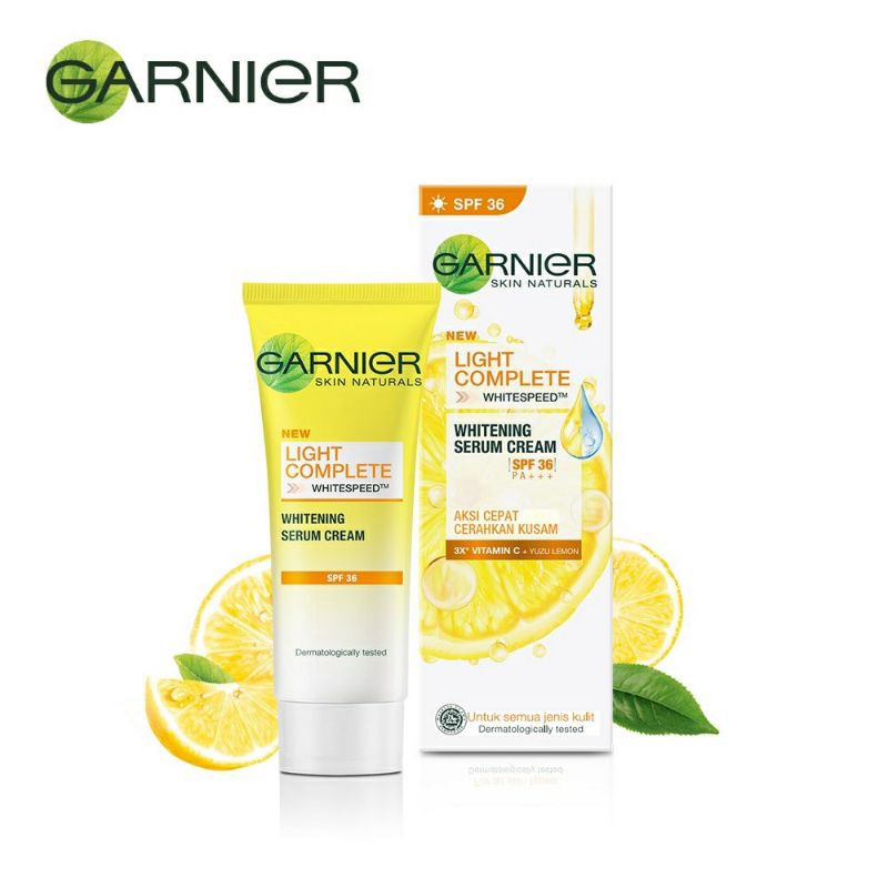 garnier serum cream vitamin c
