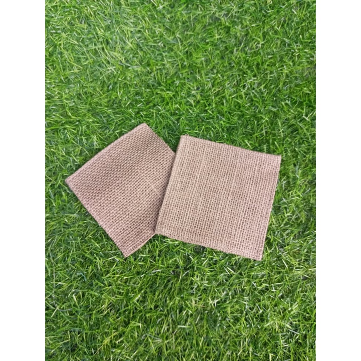 Jute Native Coaster Jute Burlap Abaca Coaster Shopee Philippines