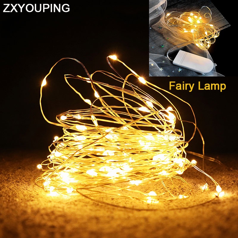 2M Copper Led Fairy String Lights Battery Operated Fairy Light For