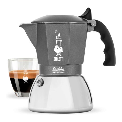 Bialetti Brikka for Induction Moka Pot Moka Pot that makes Crema