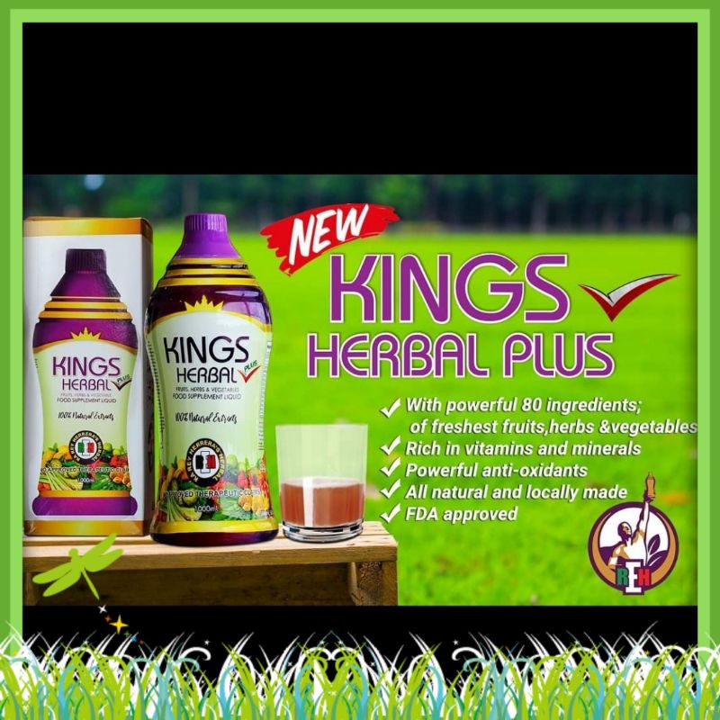 Kings Herbal Plus 1000 ml (100 Authentic) Shopee Philippines