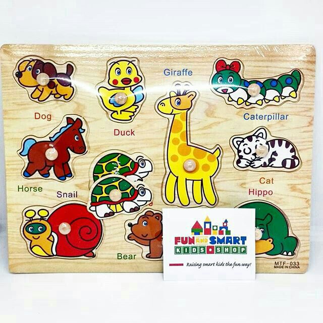 wooden peg puzzles