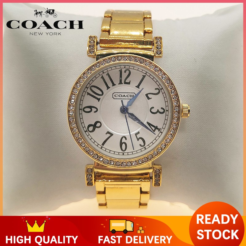 Coach Watches For Women Pawnable Gold Silver Coach Watch Men Oem Cod Ladies Watches Original Branded Shopee Philippines