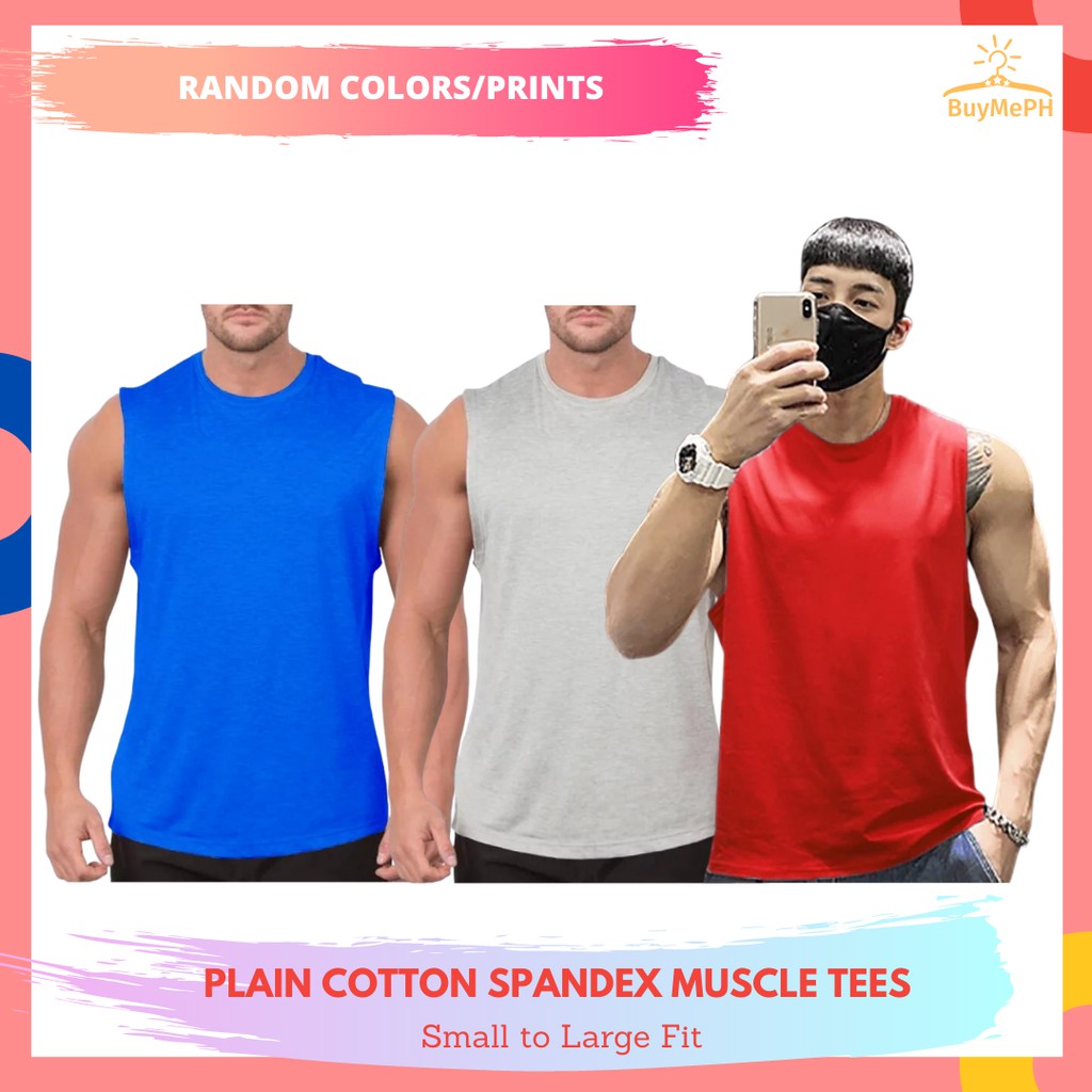 plain muscle tees