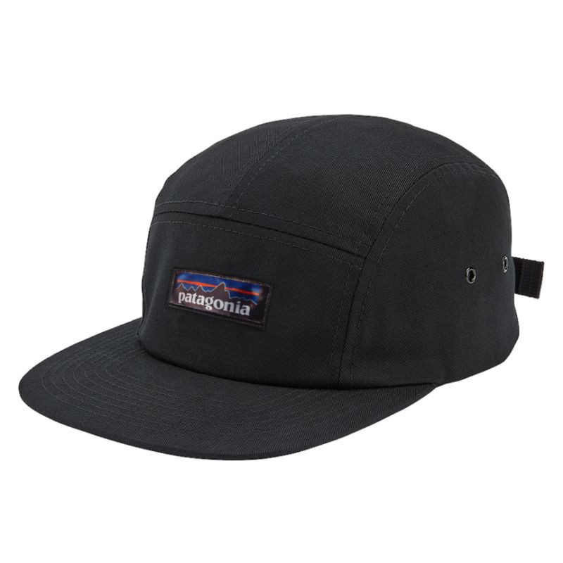Patagonia PANEL FIVE | Fulltag | Baseball Hat | Dad HAT | | Strapback | Full TAG | Dadhat | Black | Hat 5 Panels | Philippines