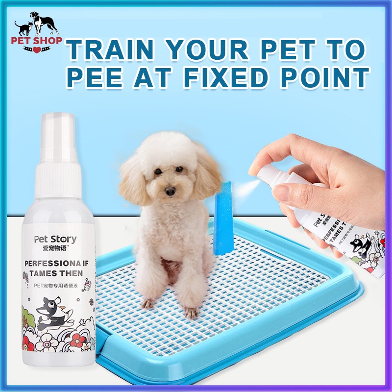 Potty Spray Training Dog 50ml Pet Defecation inducer Pet Dog Pee Inducer Guided Toilet Training
