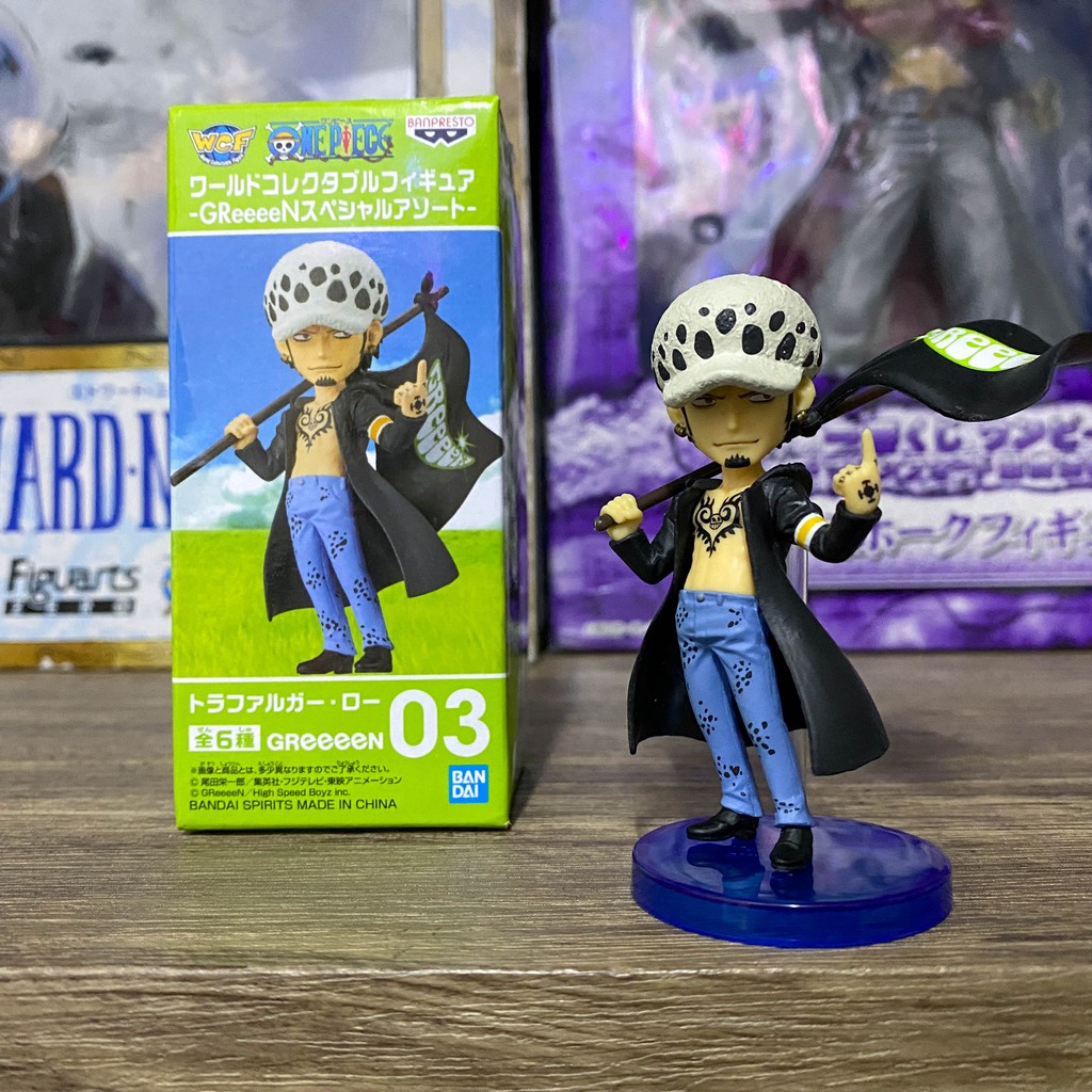 冬バーゲン 中古フィギュア トラファルガー ロー ワンピース ワールドコレクタブルフィギュア Greeeenスペシャルアソート Materialworldblog Com