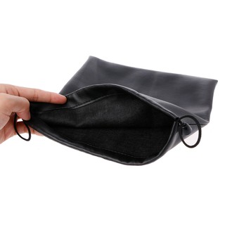 Headphone Leather Storage Bag Waterproof Protective Case Pouch Headband Earphone
