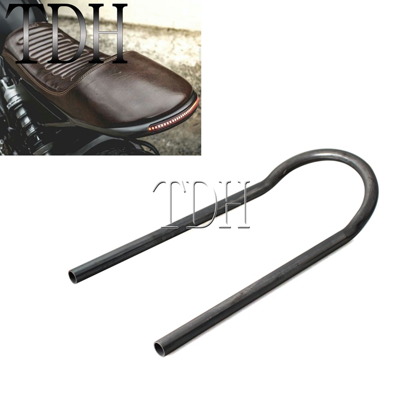 TZ Motorcycle Universal Cafe Racer 570mm Upswept Frame Hoop Loop Rear