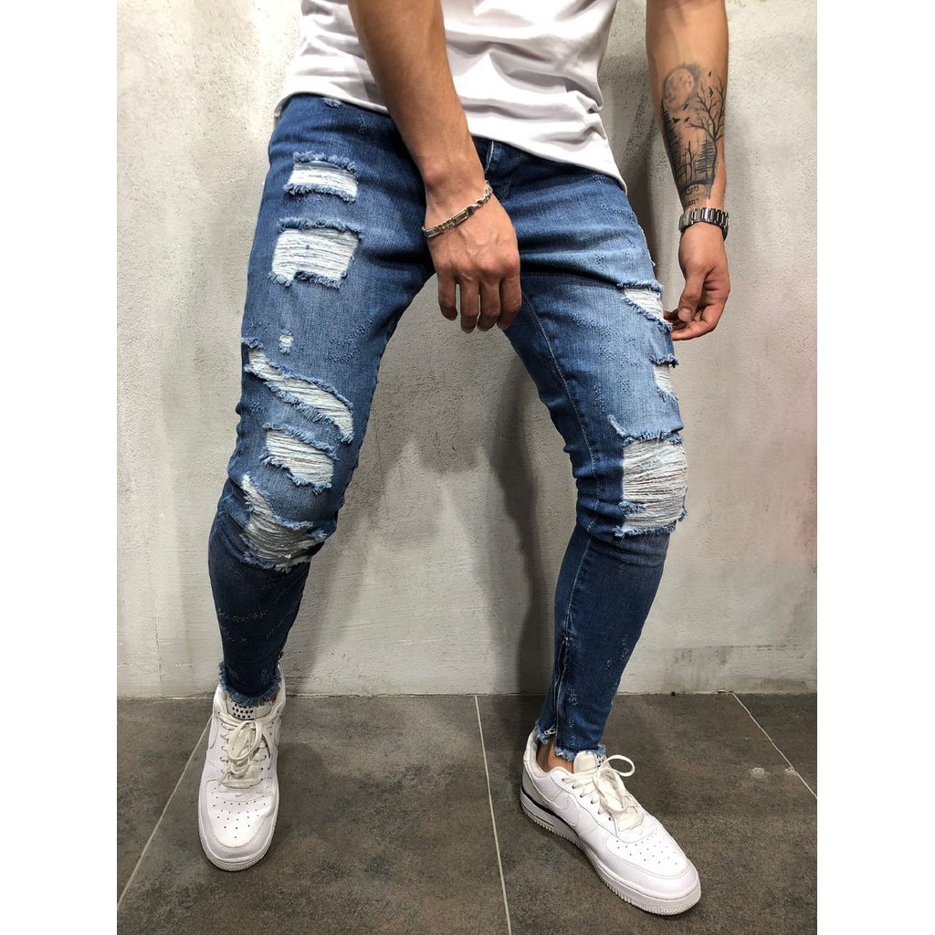 biker slim jeans