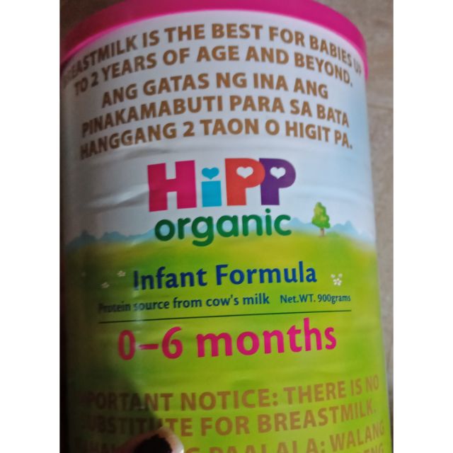 hipp organic milk price