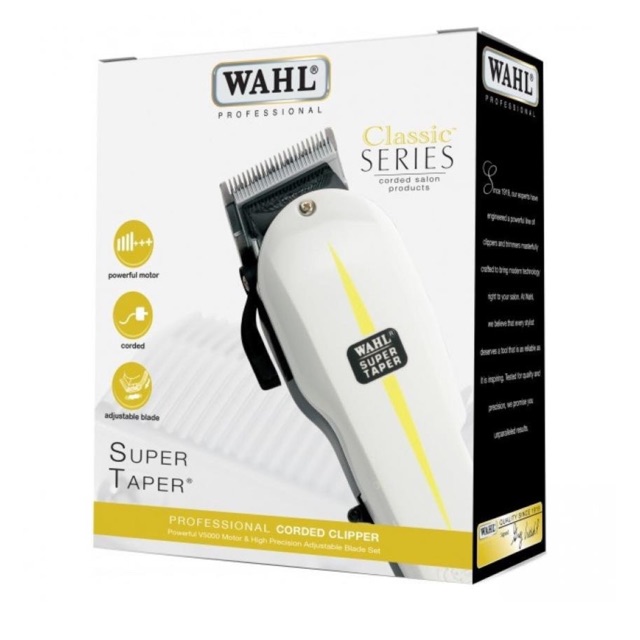 wahl corded super taper