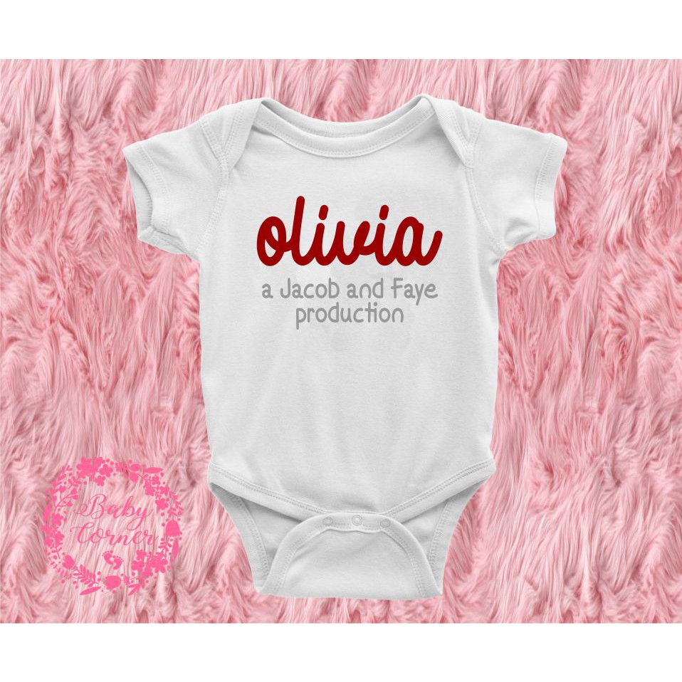 customized baby rompers
