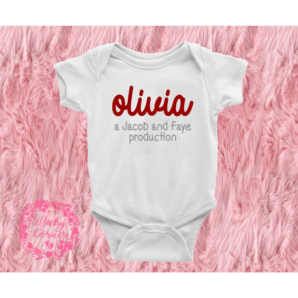 print your own baby onesie