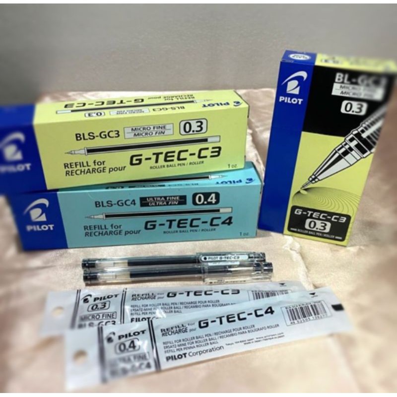PILOT REFILL FOR GTECH PEN .4 AND .3 Shopee Philippines