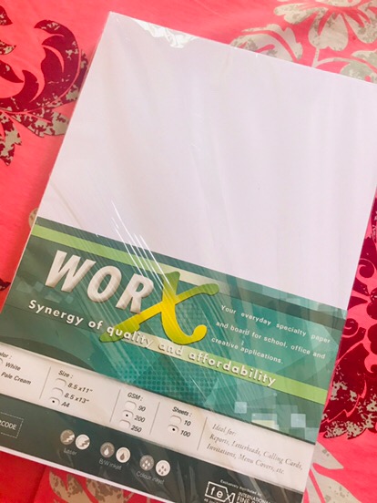 Wholesale 100pcs Worx Specialtyboard Paper 90gsm 200gsm White Shortlonga4 Shopee Philippines 8478