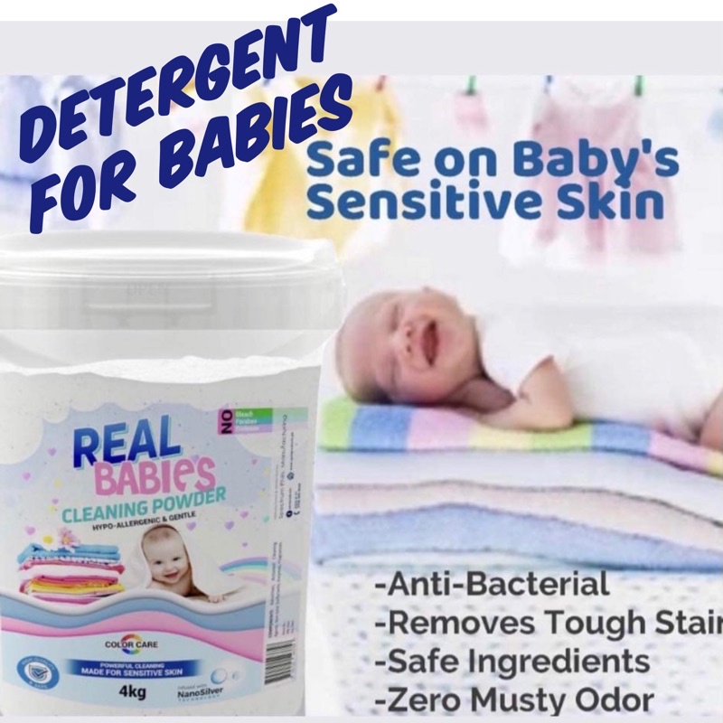 Baby Detergent By Real Babies (Especially Made For And Sensitive Skin