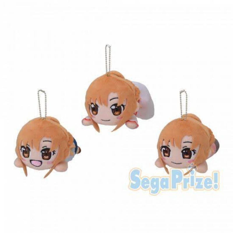 Sword Art Online Asuna Yuuki Nesoberi Plush Keychain Shopee Philippines