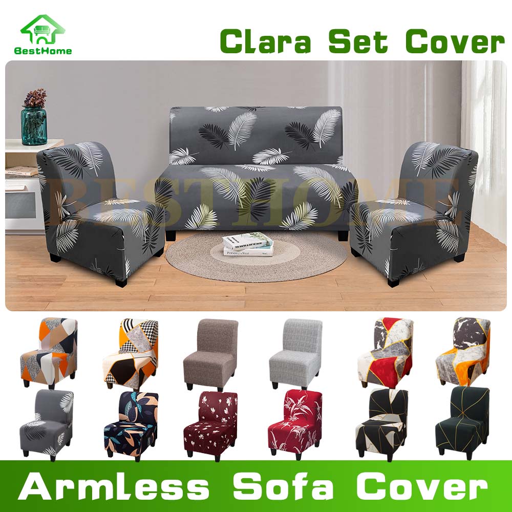 Cleopatra sofa set Cleopatra sofa cover Sala set 1 Pc Armless Sofa