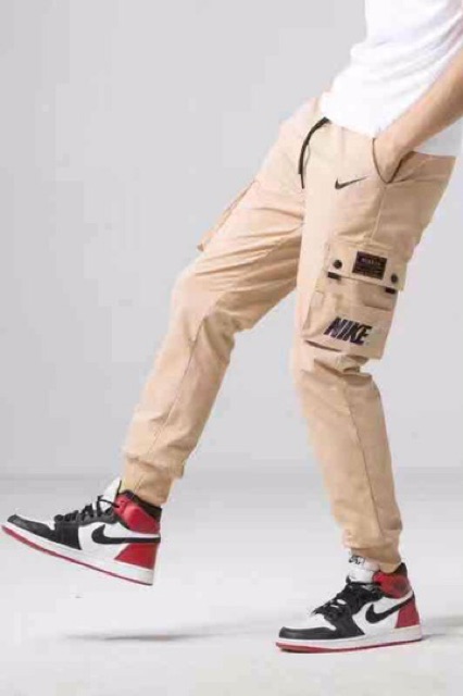 nike cargo pants white