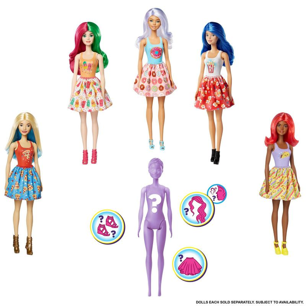 color reveal barbie kmart