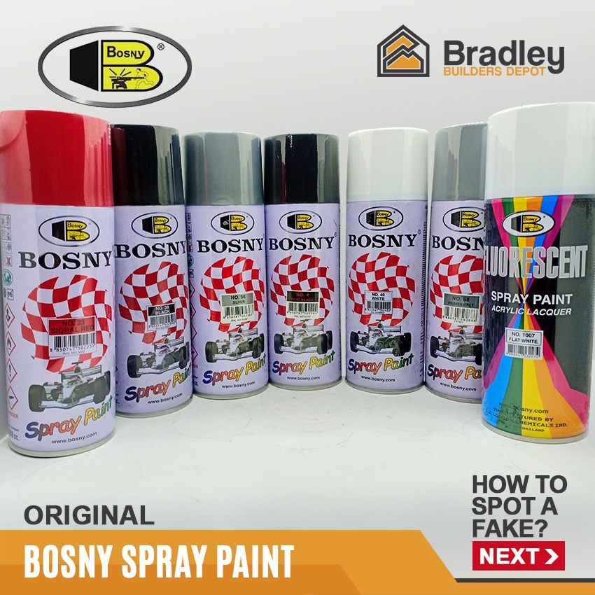 Bosny Acrylic Spray Paint Shopee Philippines