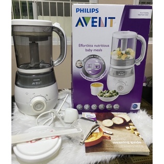 AUTHENTIC PHILIPS AVENT 4-in-1 HEALTHY BABY FOOD MAKER / BLENDER SCF875/02