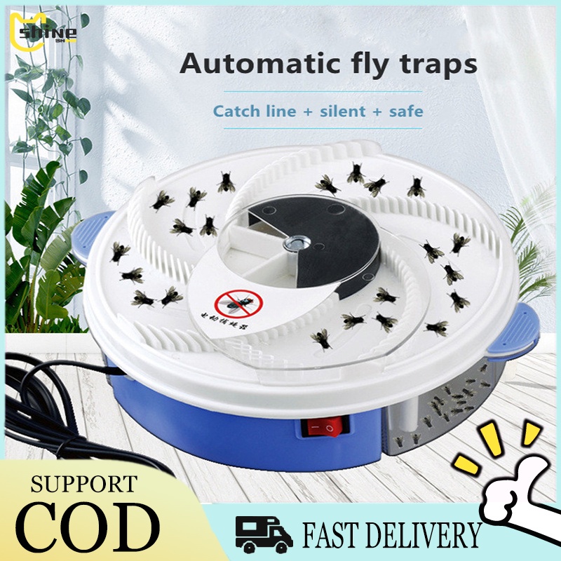USB Electric Fly Trap Automatic Fly Trap Insect Catcher Artifact