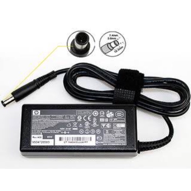 Hp Laptop Charger Big pin tip , , Dc size * | Shopee  Philippines