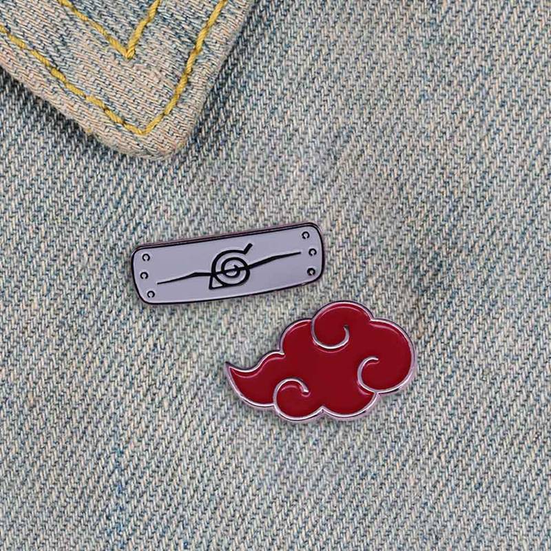 Naruto Shippuden Symbols & Icons Enamel Pin Set Cool Anime Jewelry | Shopee  Philippines