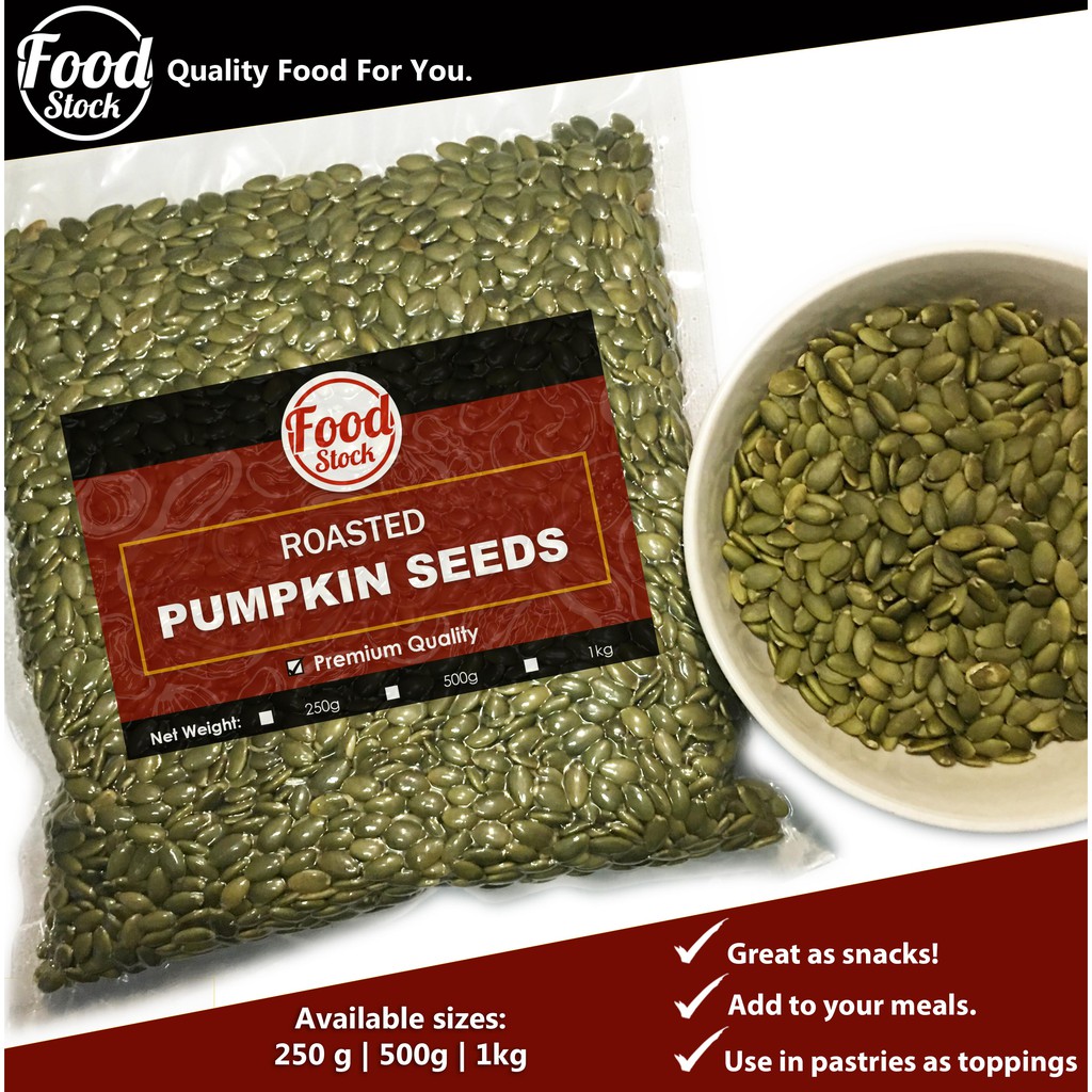 Roasted Pumpkin Seeds (250g, 500g, 1kg) Shopee Philippines