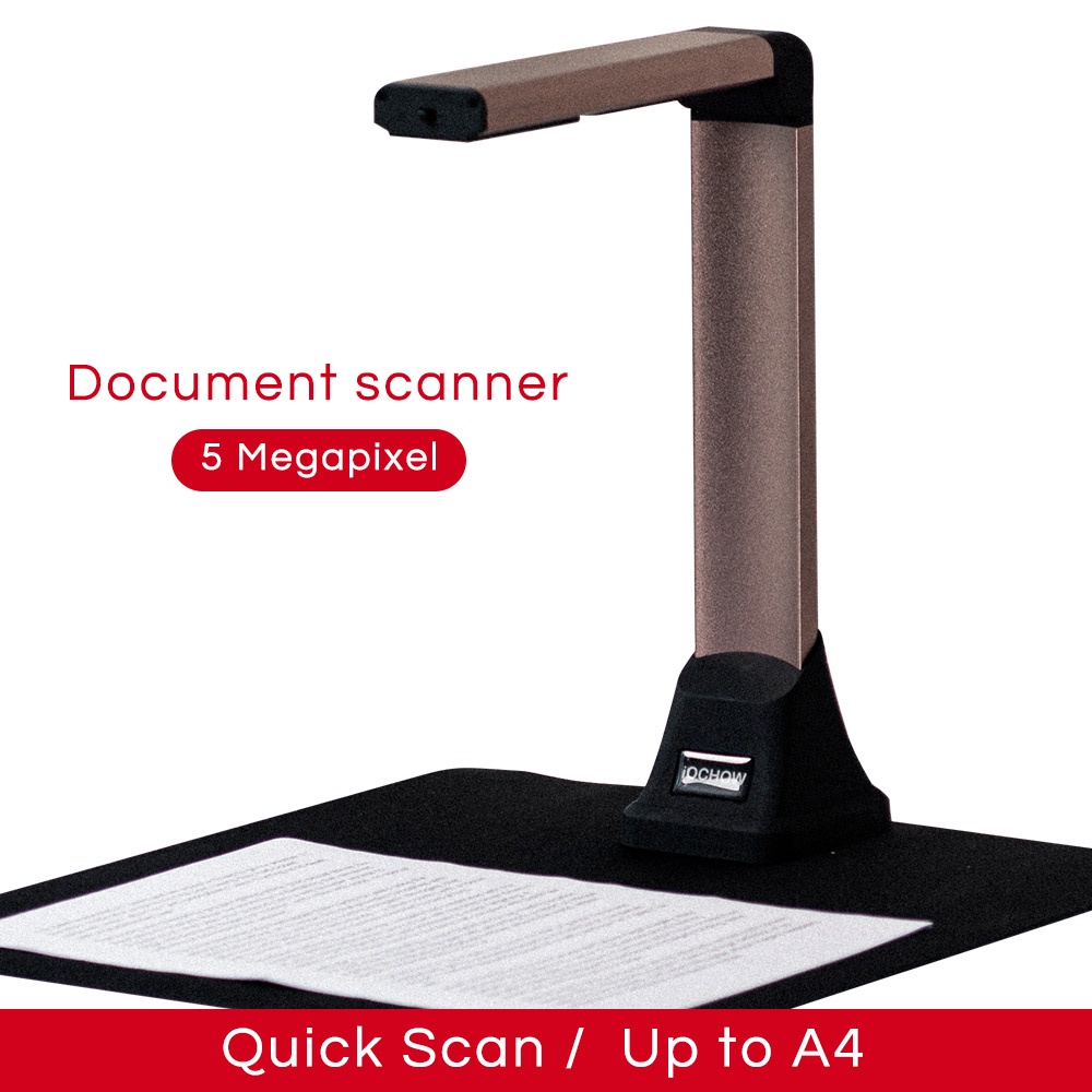 iOCHOW S500 Remote Teaching A4 Visualizer with OCR Document Camera