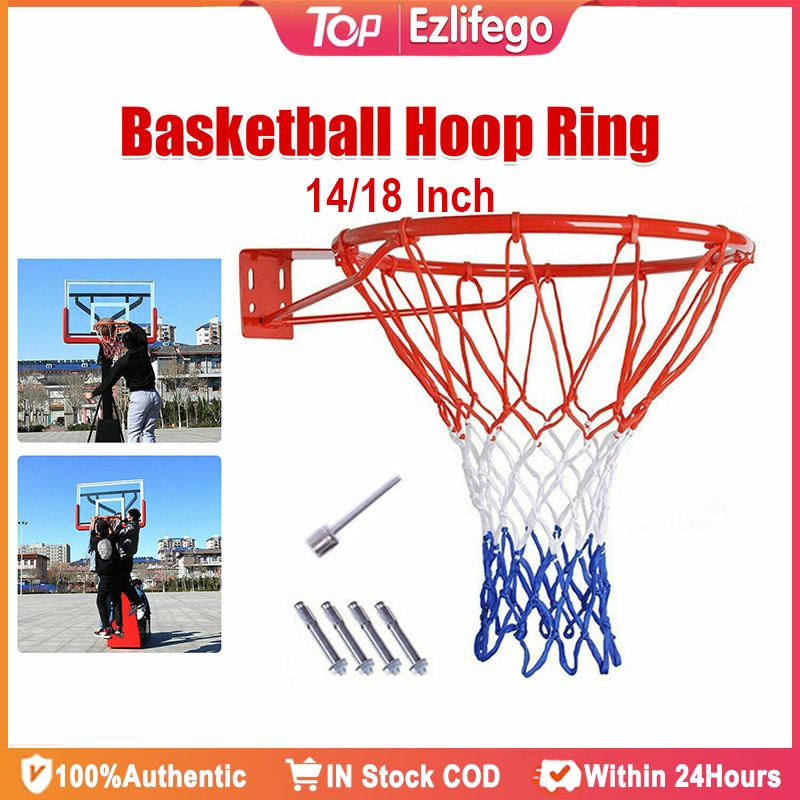 {In Stock} Heavy duty Basketball ring with net Shopee Philippines