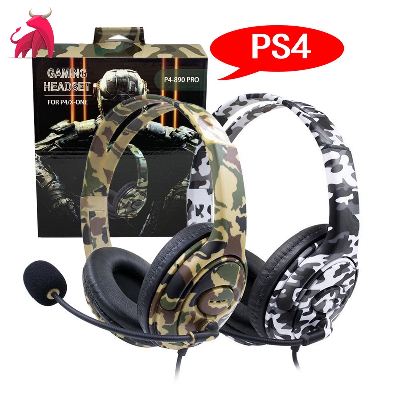 camo gaming headset ps4