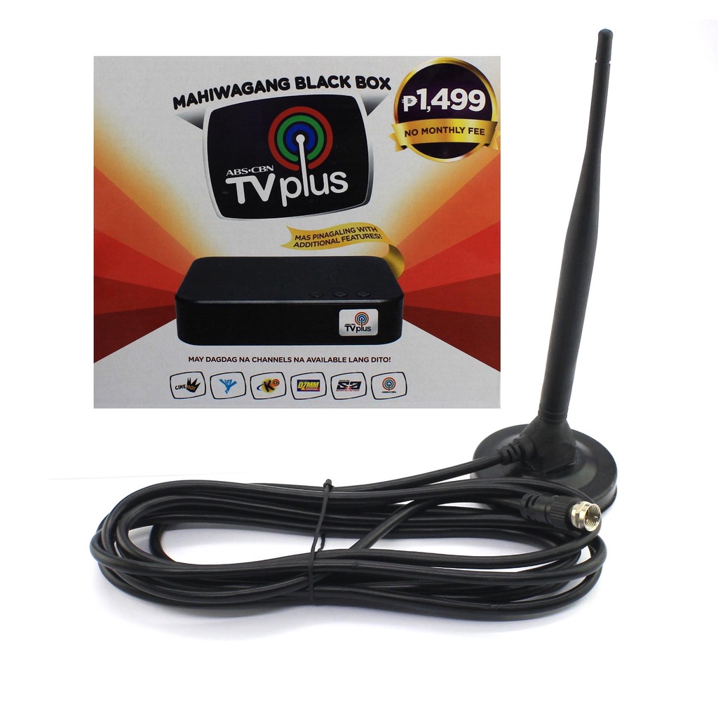 Antenna for ABS CBN TVPLUS Digibox TV PLUS ANTENNA 5 METERS vjB