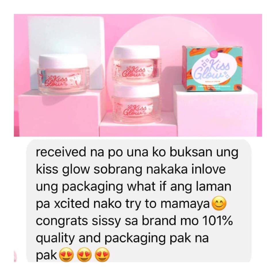 kiss glow miracle cream