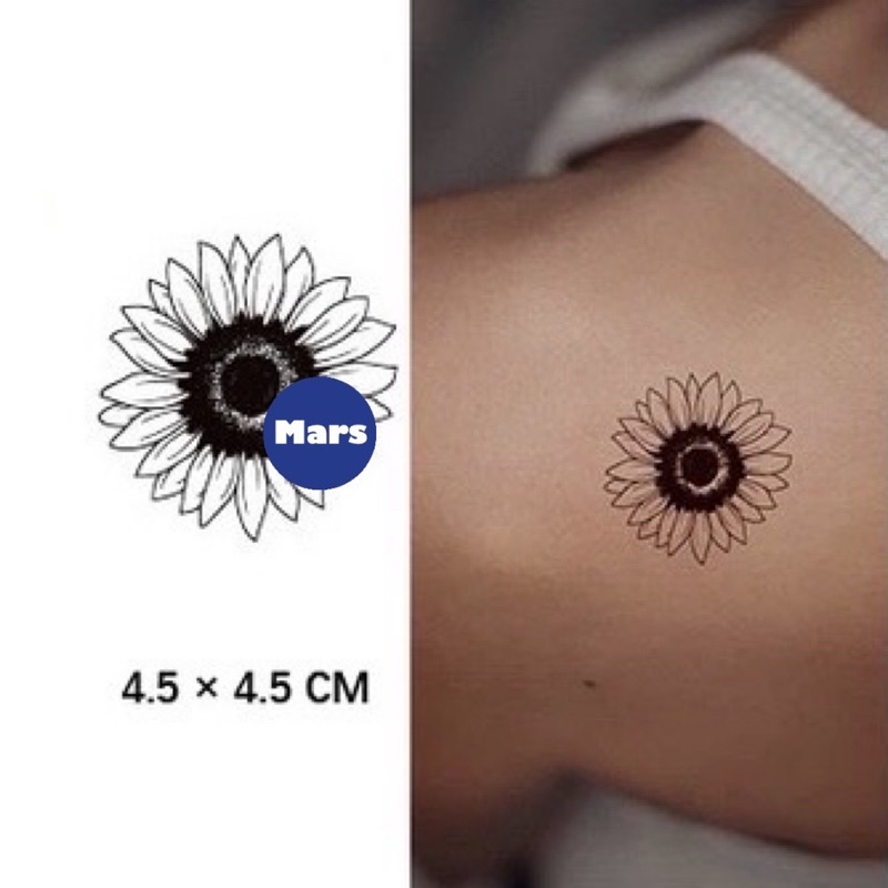 Mars Tattoo】NEW Technology Magic, Long Lasting 2 Weeks Semi-Permanent tattoo,Temporary  Tattoo sticker, Fake Tattoo, Sun Flowers, MNF008 | Shopee Philippines