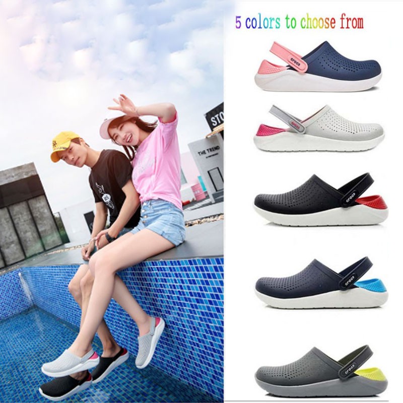 shopee crocs literide