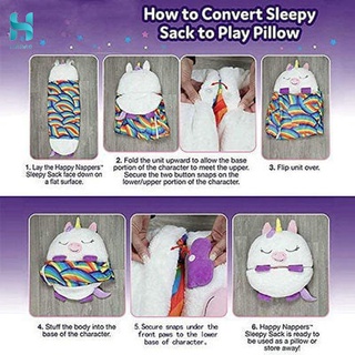 JH Happy Nappers Sleeping Bag Kids Boys Girl Play Pillow #7